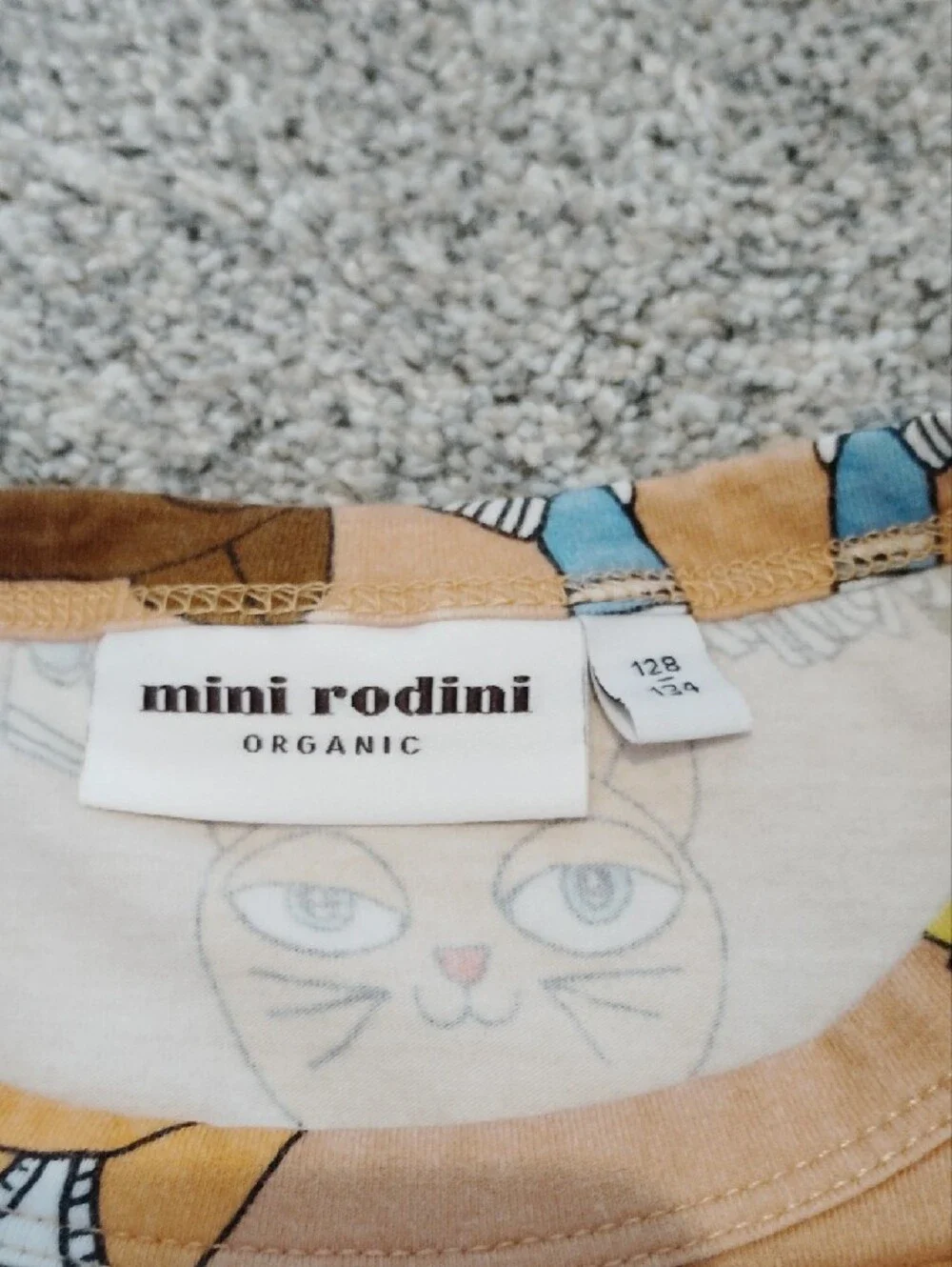 Mini Rodini Kids Catleader Long Sleeve Top